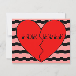 Tarjeta Festiva Anti-El día de San Valentín