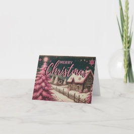 Tarjeta Festiva Antiguo Rústico En Blanco Por Dentro