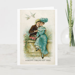 Tarjeta Festiva Antique Valentine