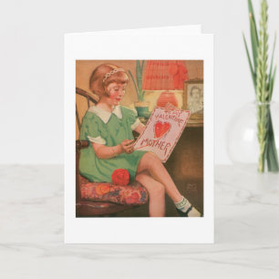 Tarjeta Festiva Antique Valentine