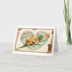Tarjeta Festiva Antique Valentine