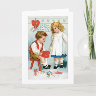 Tarjeta Festiva Antique Valentine