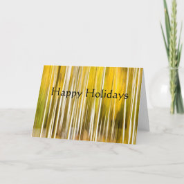 Tarjeta Festiva Apenos abstractos, vacaciones felices