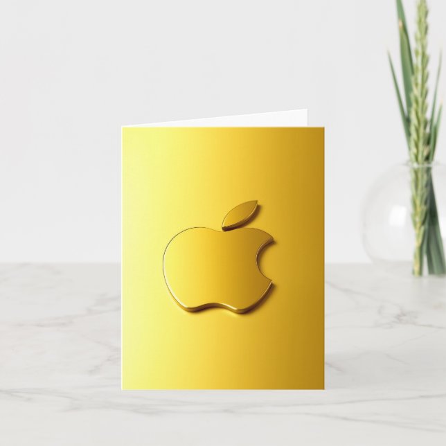 Tarjeta Festiva Aplle (Anverso)