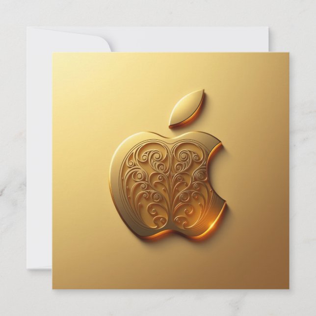 Tarjeta Festiva Aplle (Anverso)