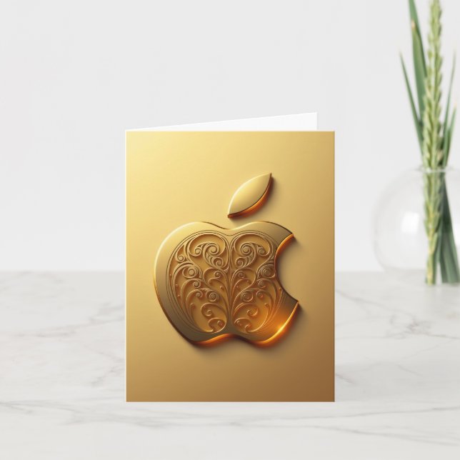 Tarjeta Festiva Aplle (Anverso)