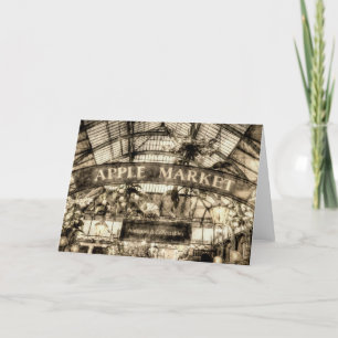 Tarjeta Festiva Apple comercializa el vintage de Londres del