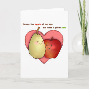 Tarjeta Festiva Apple de mi ojo