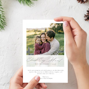 Tarjeta Festiva Apreciar cada momento a los Navidades de fotos de
