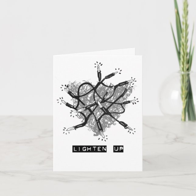 Tarjeta Festiva 'Apretar I' (Anverso)