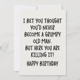 Tarjeta Festiva Apuesto a que pensaste que nunca te convertirías e