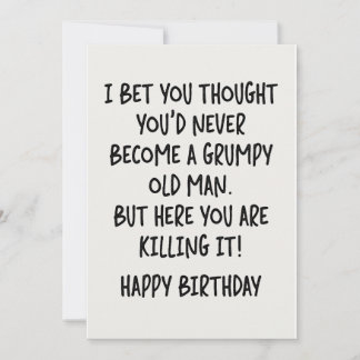 Tarjeta Festiva Apuesto a que pensaste que nunca te convertirías e