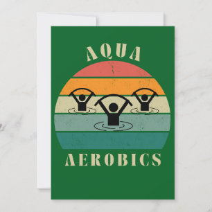 Tarjeta Festiva aquagym aerobic