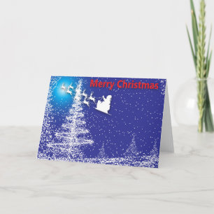 Tarjeta Festiva ¡Aquí viene Papá Noel!