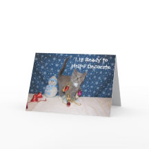 Arabella el gato - Navidades blancos