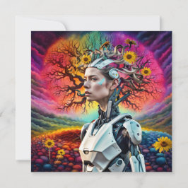 Tarjeta Festiva Árbol Android