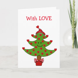 Tarjeta Festiva Árbol caprichoso