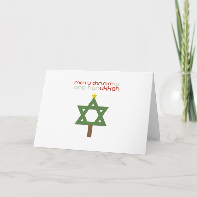 TARJETA FESTIVA ÁRBOL DE CHRISTMUKKAH (Anverso)