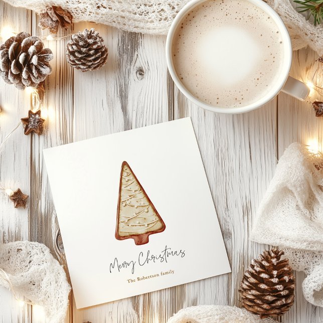Tarjeta Festiva Árbol de cookies navidades (Subido por el creador)