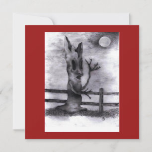 Tarjeta Festiva "Árbol de cuentagotas"