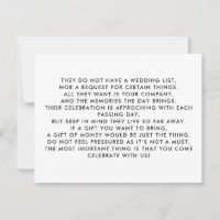 Árbol de dinero/invitación de pozo de deseo Insert