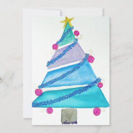 Tarjeta Festiva Árbol de insel