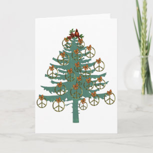 Tarjeta Festiva Árbol de la paz