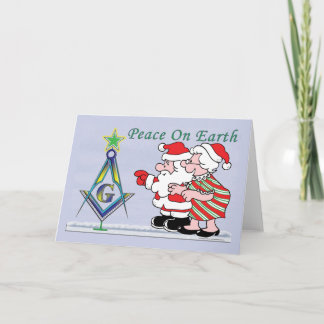 Tarjeta Festiva Árbol de Santa María