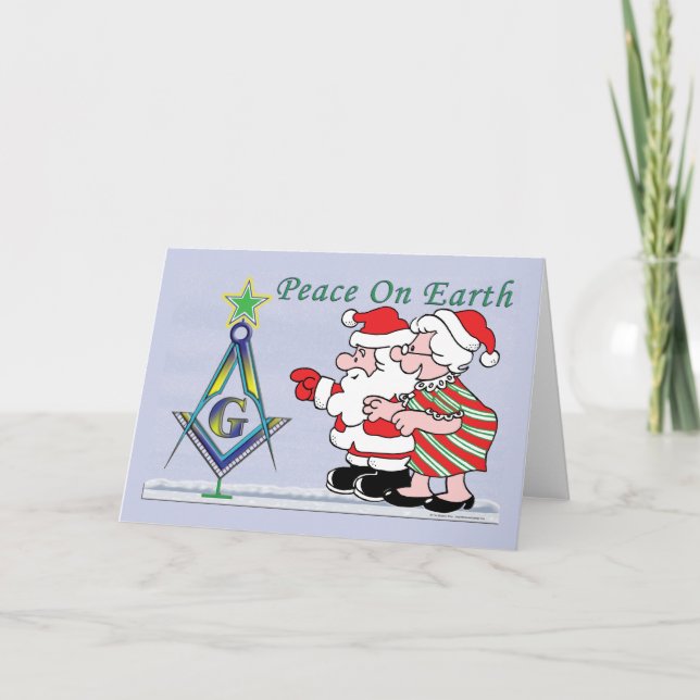 Tarjeta Festiva Árbol de Santa María (Anverso)