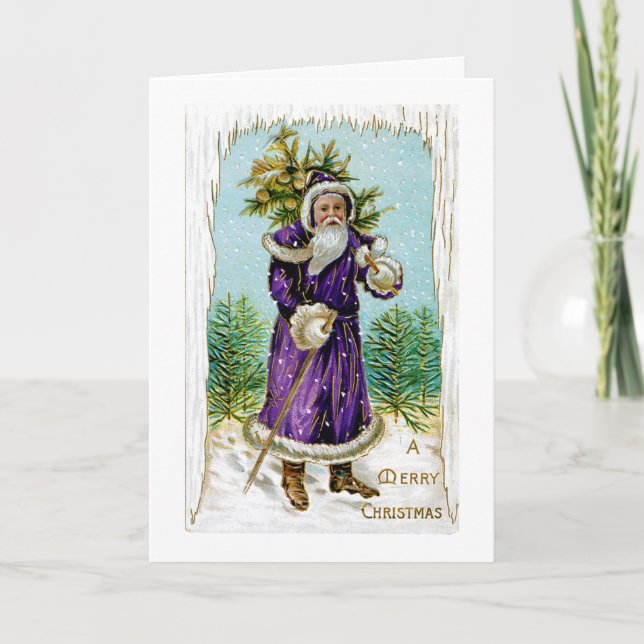 Tarjeta Festiva Árbol de Santa María (Anverso)