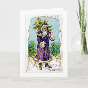 Tarjeta Festiva Árbol de Santa María