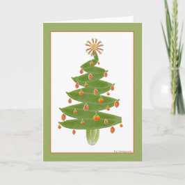 Tarjeta Festiva Árbol navideño