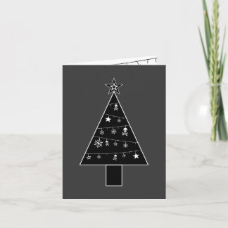 Tarjeta Festiva Árbol navideño de DOOM