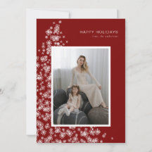 Árbol navideño moderno hecho de copos de nieve