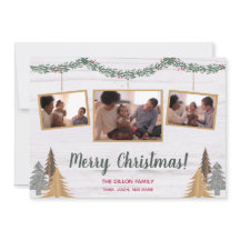 Árboles navideños y tierras de cultivo rústico 3-f