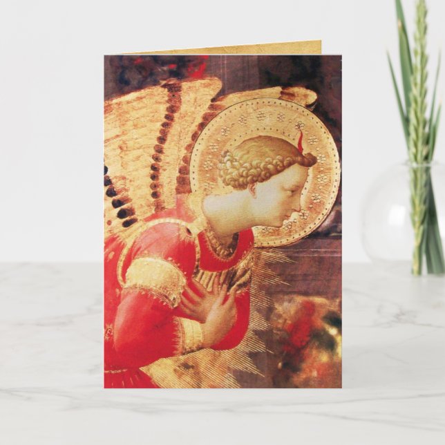 TARJETA FESTIVA ARCHANGEL GABRIEL (Anverso)