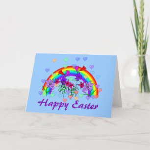 Tarjeta Festiva Arcoiris de la Semana Santa