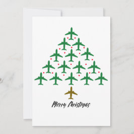 Tarjeta Festiva Arriba y lejos para los Navidades