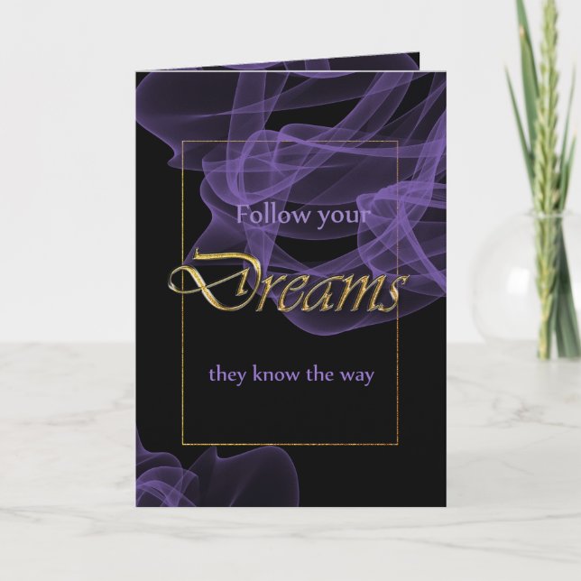 Tarjeta Festiva Art deco elegante purpurina dorado trendy negro (Anverso)