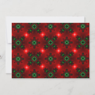 Tarjeta Festiva Artdeco en estilo retro