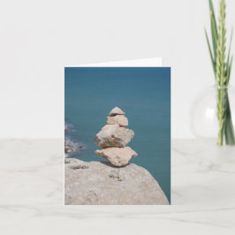 Tarjeta Festiva Arte abstracto del francés mediterráneo