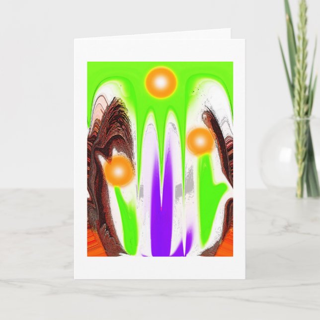 Tarjeta Festiva Arte de la esperanza (Anverso)