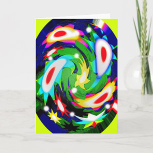 Tarjeta Festiva Arte de segunda oportunidad