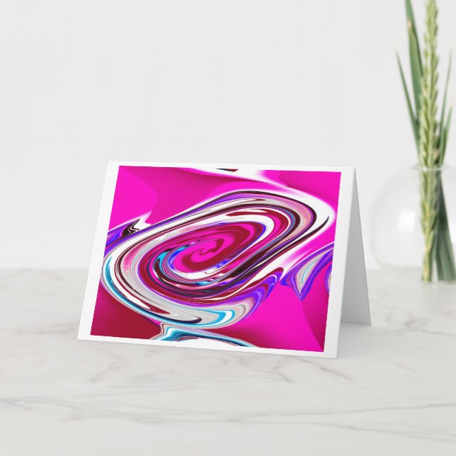 Tarjeta Festiva Arte del camino futuro (Anverso)