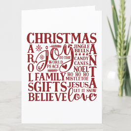 Tarjeta Festiva Arte en el metro de Navidades| Diversión simple Mi