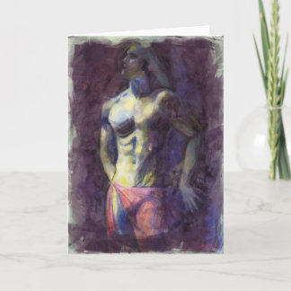 Tarjeta Festiva Arte gay