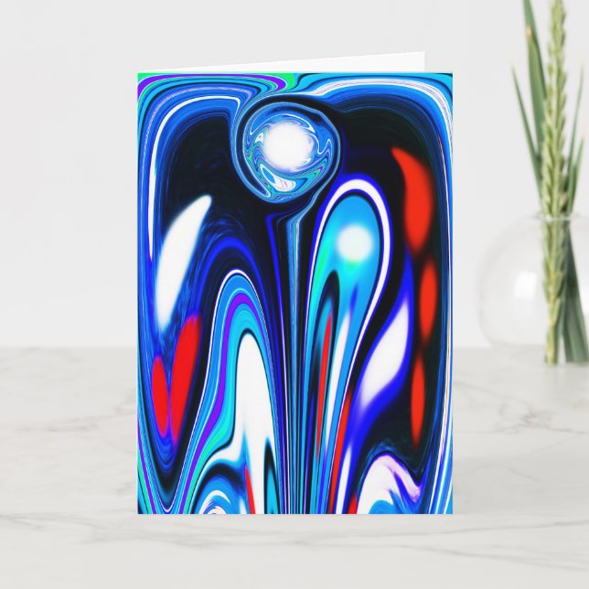 Tarjeta Festiva Arte para elementos futuros (Anverso)