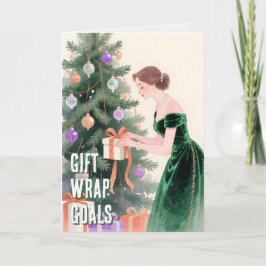 Tarjeta Festiva Arte Pintado con Hilo | Regalos Ingeniosos de Navi