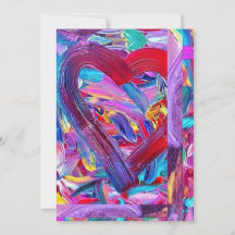 Arte Pintado Corazón, Arte Fino