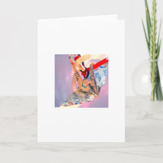 Tarjeta Festiva Arte popular 2008 de la celebración de Barack